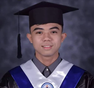 Leonard Rebito Graduation Toga